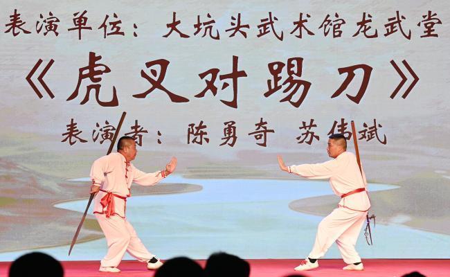 第十七届海峡两岸中华武术大家练开幕