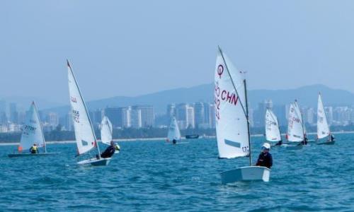 三亚亚沙会帆船测试赛开赛