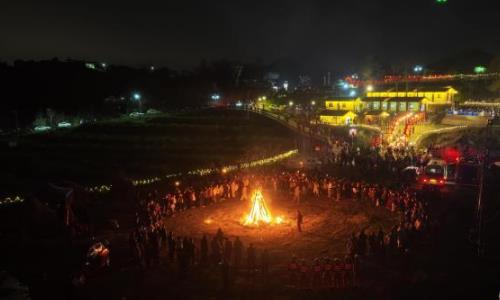 2026年历山火把节在重庆璧山举行开幕