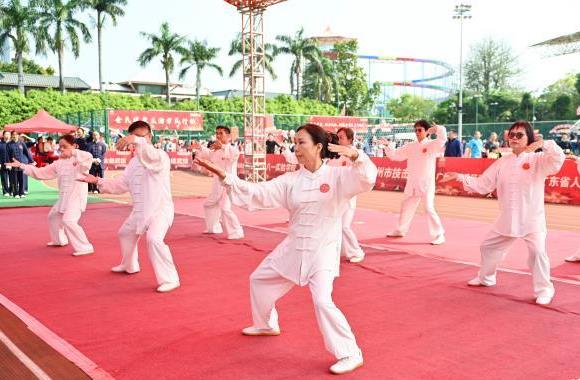 第七届广府庙会武林大会启幕